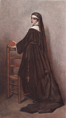 The Abbess of Jouarre.
from the painting by Mme. A. Enault